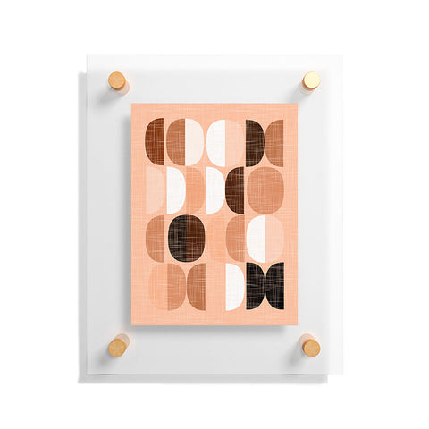 Mirimo Terracotta Moons Floating Acrylic Print