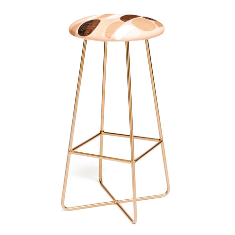 Mirimo Terracotta Moons Bar Stool