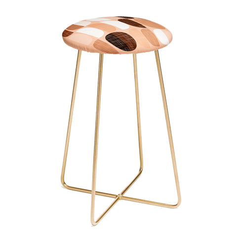 Mirimo Terracotta Moons Counter Stool