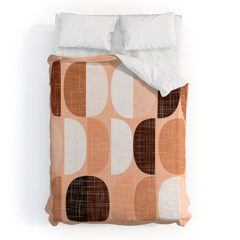 Mirimo Terracotta Moons Duvet Cover