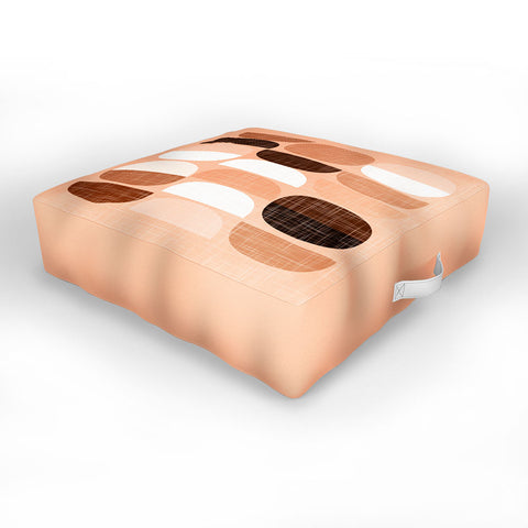 Mirimo Terracotta Moons Outdoor Floor Cushion