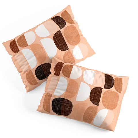 Mirimo Terracotta Moons Pillow Shams