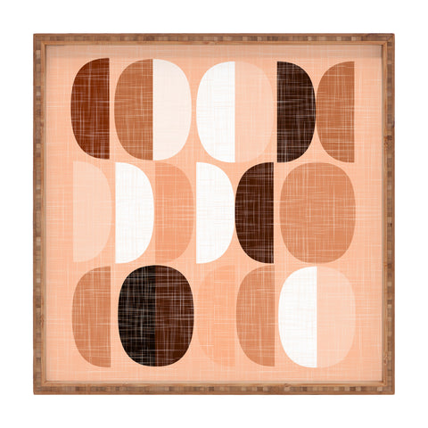 Mirimo Terracotta Moons Square Tray