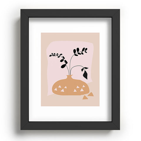 Mirimo Terracotta Vase Recessed Framing Rectangle