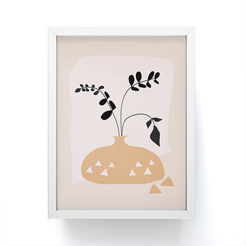 Mirimo Terracotta Vase Framed Mini Art Print
