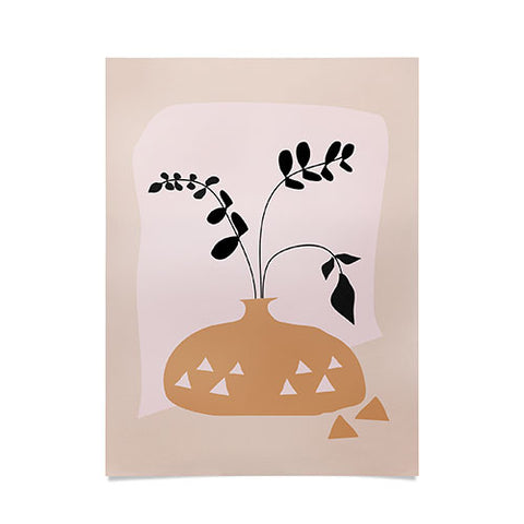 Mirimo Terracotta Vase Poster