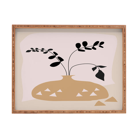 Mirimo Terracotta Vase Rectangular Tray