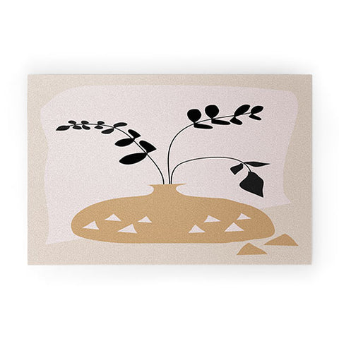 Mirimo Terracotta Vase Welcome Mat