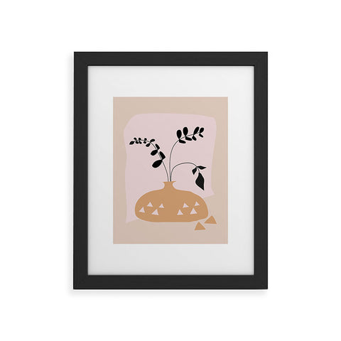 Mirimo Terracotta Vase Framed Art Print