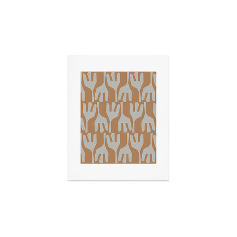 Mirimo Tribal Cinnamon Art Print