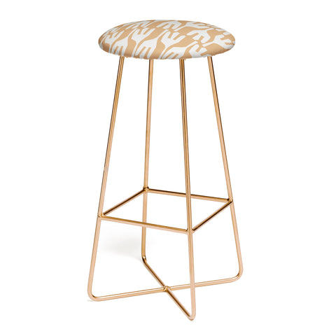 Mirimo Tribal Cinnamon Bar Stool
