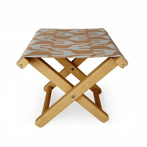 Mirimo Tribal Cinnamon Folding Stool