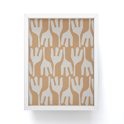 Mirimo Tribal Cinnamon Framed Mini Art Print