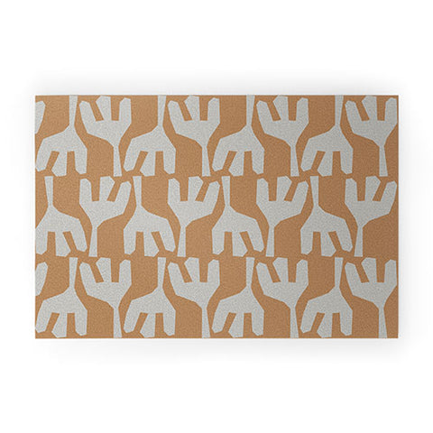 Mirimo Tribal Cinnamon Welcome Mat