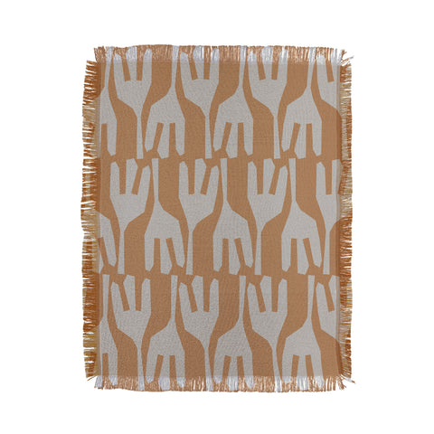 Mirimo Tribal Cinnamon Throw Blanket