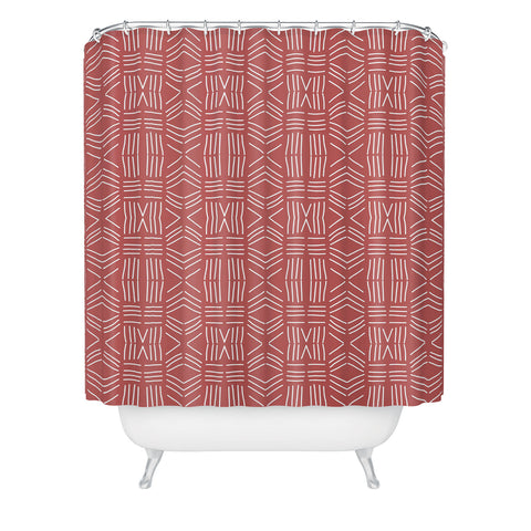 Mirimo Tribal Red Shower Curtain
