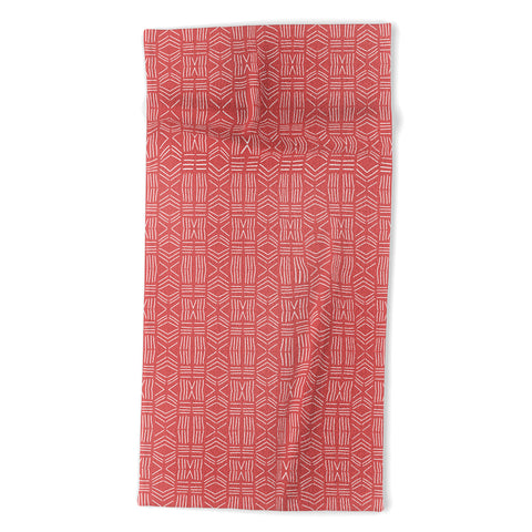 Mirimo Tribal Red Beach Towel