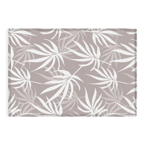 Mirimo Tropical Leaves on Beige Outdoor Rug