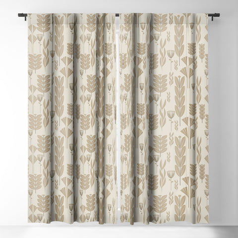 Mirimo Wild Herbs Oathmeal Blackout Window Curtain