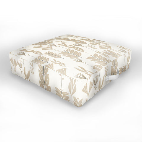 Mirimo Wild Herbs Oathmeal Outdoor Floor Cushion