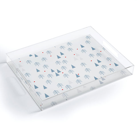 Mirimo Winterly Forest Acrylic Tray