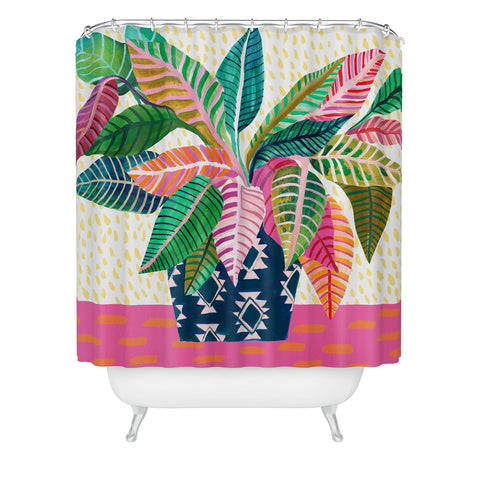 Misha Blaise Design All Tomorrows Parties Shower Curtain