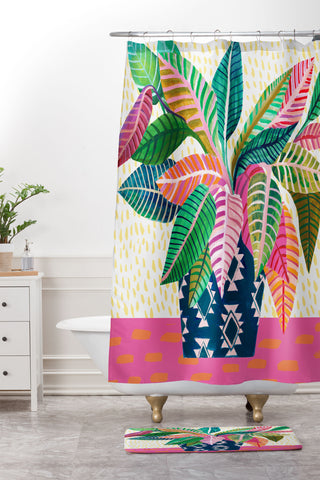 Misha Blaise Design All Tomorrows Parties Shower Curtain And Mat