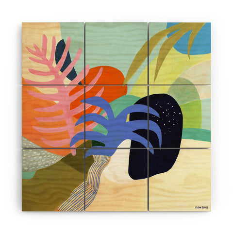 Misha Blaise Design Biophilia 1 Wood Wall Mural