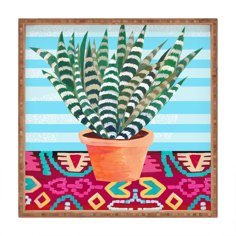 Misha Blaise Design Bright Afternoon Square Tray