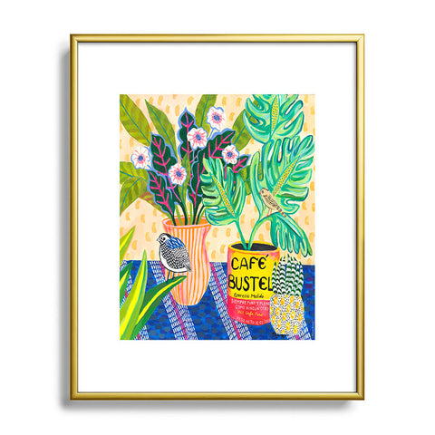 Misha Blaise Design Buen Dia Metal Framed Art Print