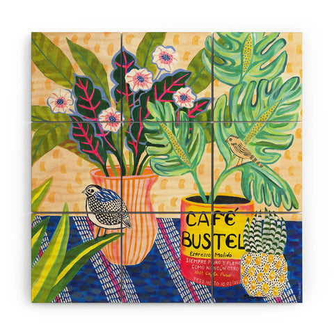 Misha Blaise Design Buen Dia Wood Wall Mural