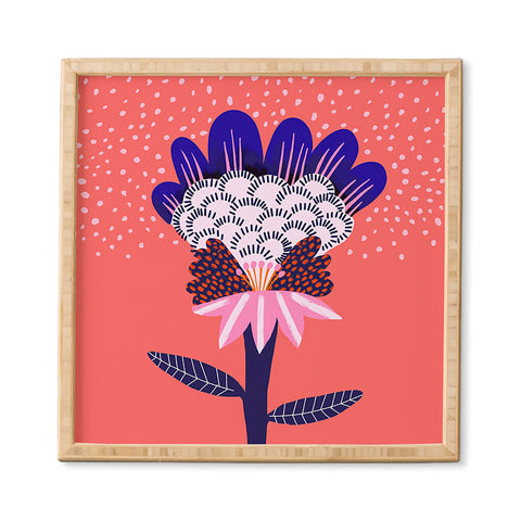 Misha Blaise Design Fabuluscious Flower Framed Wall Art