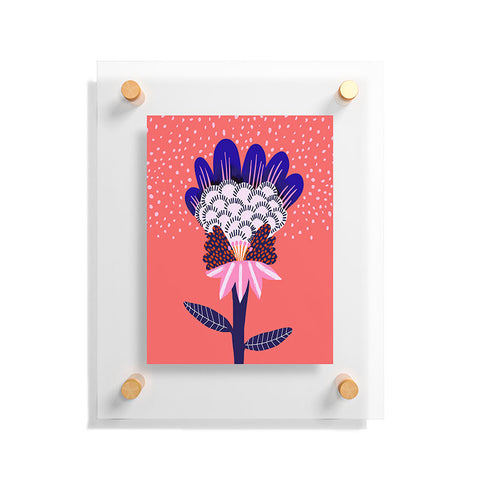 Misha Blaise Design Fabuluscious Flower Floating Acrylic Print