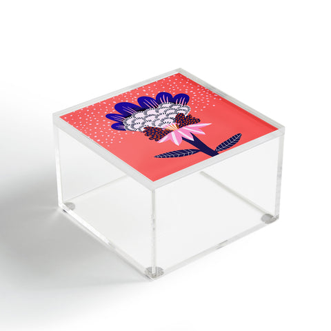 Misha Blaise Design Fabuluscious Flower Acrylic Box