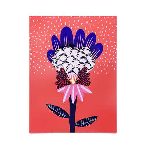 Misha Blaise Design Fabuluscious Flower Poster