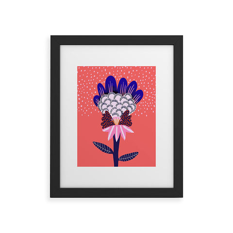 Misha Blaise Design Fabuluscious Flower Framed Art Print