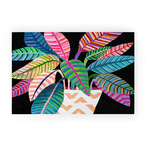 Misha Blaise Design Good Karma Welcome Mat