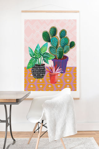 Misha Blaise Design Plants Are Life Art Print And Hanger