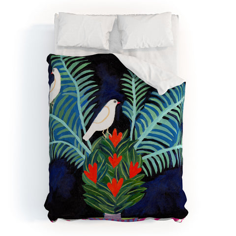 Misha Blaise Design Three Little Birds 2 Duvet Cover