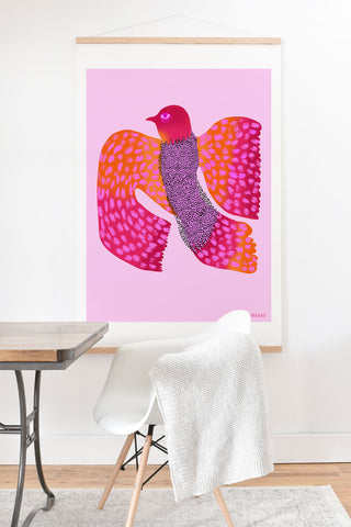 Misha Blaise Design Wild Bird Art Print And Hanger