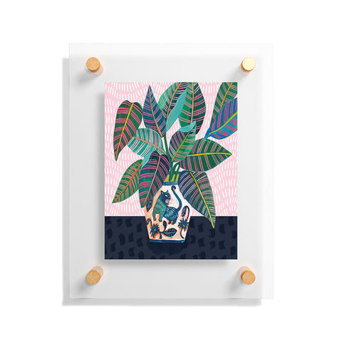 Misha Blaise Design Wild Cat Floating Acrylic Print