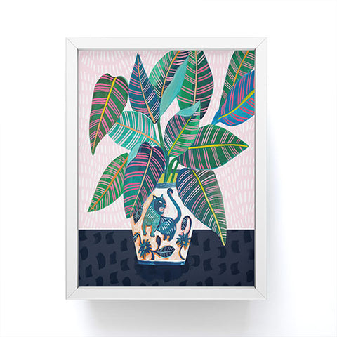 Misha Blaise Design Wild Cat Framed Mini Art Print