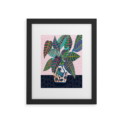 Misha Blaise Design Wild Cat Framed Art Print
