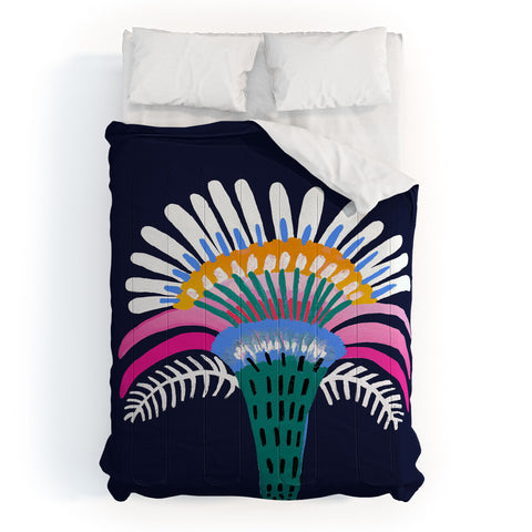 Misha Blaise Design Zelestial Flower Comforter