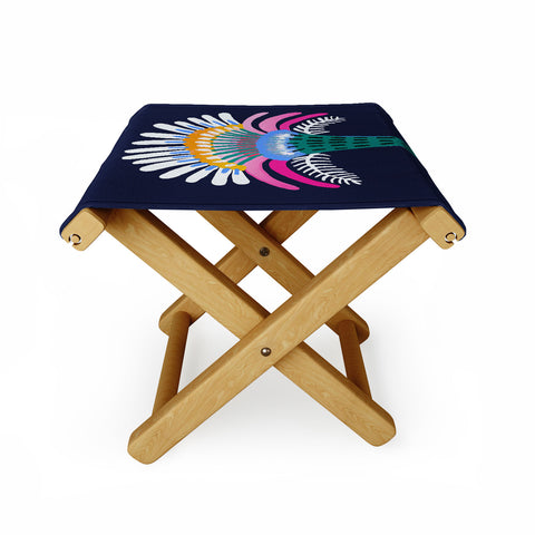 Misha Blaise Design Zelestial Flower Folding Stool