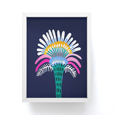 Misha Blaise Design Zelestial Flower Framed Mini Art Print