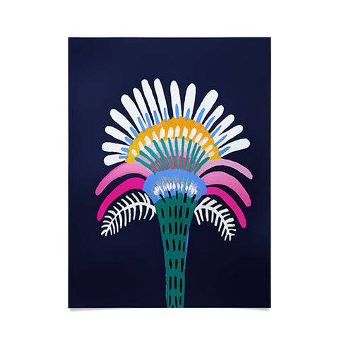 Misha Blaise Design Zelestial Flower Poster
