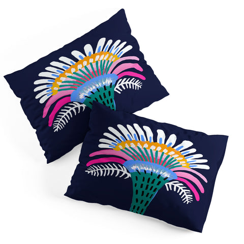 Misha Blaise Design Zelestial Flower Pillow Shams