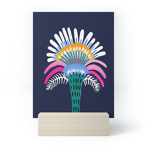 Misha Blaise Design Zelestial Flower Mini Art Print