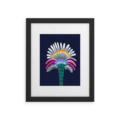 Misha Blaise Design Zelestial Flower Framed Art Print